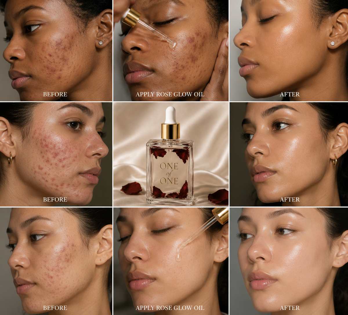 One of One Rose Glow Oil